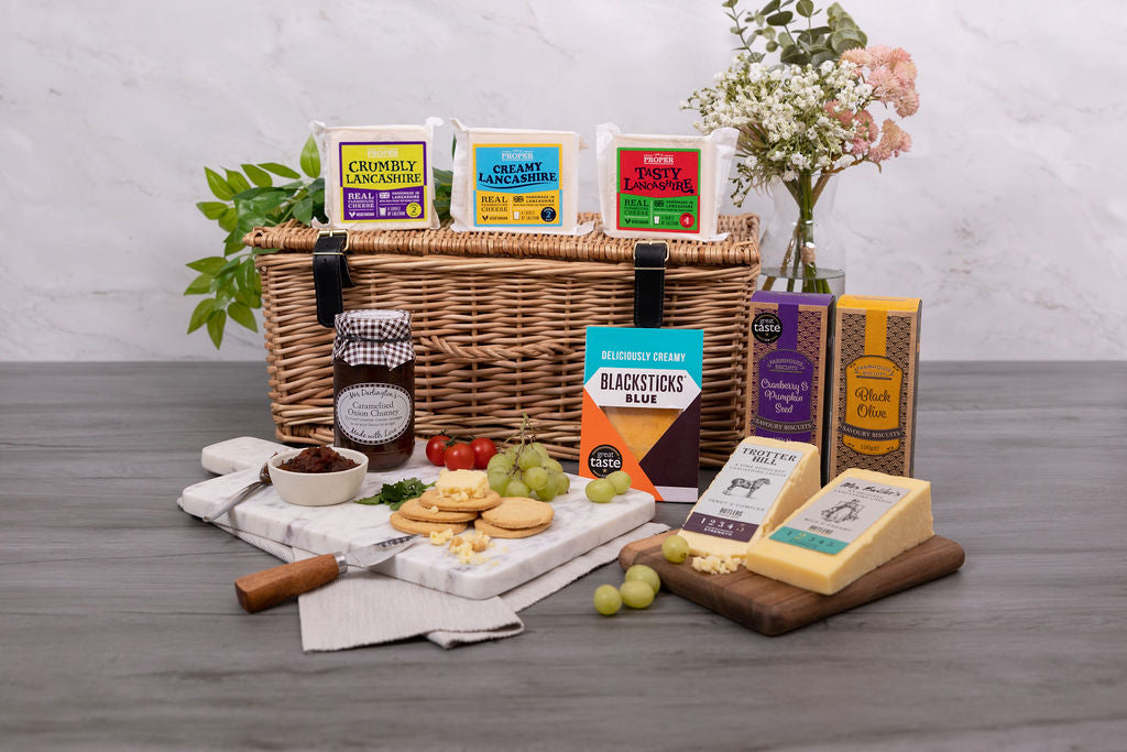 Lancashire Cheese Box Hamper Lancashire Cheese Gift Box Bowes Dairy