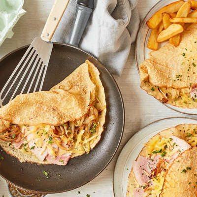 Cheese & Ham Pancake