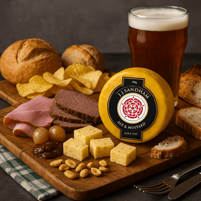 Ale & Mustard Cheddar by JJ Sandham 200g