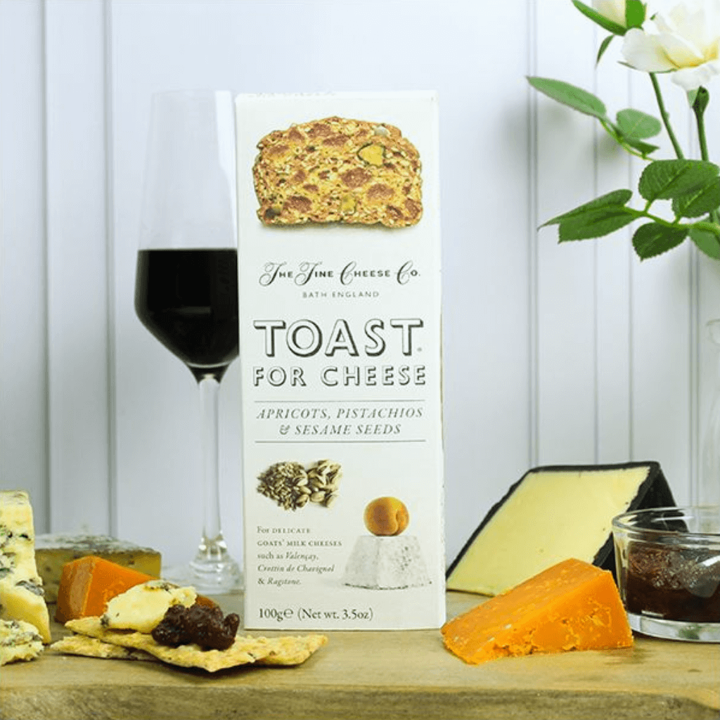 Toast for Cheese with Apricots, Pistachios and Sesame Seeds, 100g
