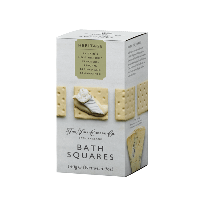 Bevvy Cheese Hamper featuring Bath Squares crackers from The Fine Cheese Co.