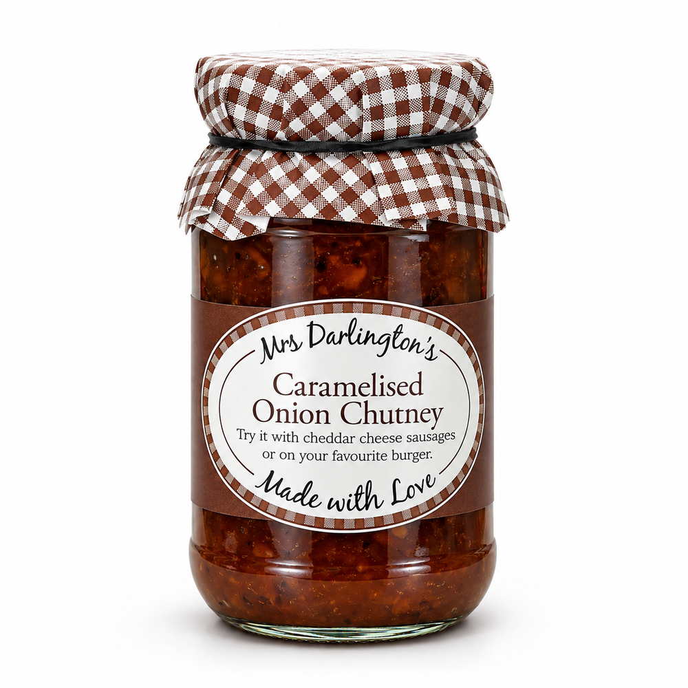 Caramelised Onion Chutney by Mrs Darlingtons, 312g