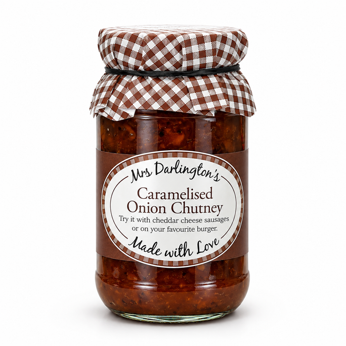 Caramelised Onion Chutney by Mrs Darlingtons, 312g