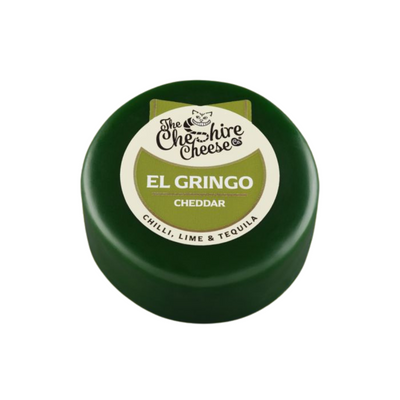Cheshire Cheese Co El Gringo - Chilli, Lime & Tequila Cheddar Cheese, 200g