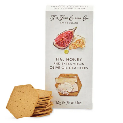 Fig, Honey and Extra Virgin Olive Oil Crackers, 125g