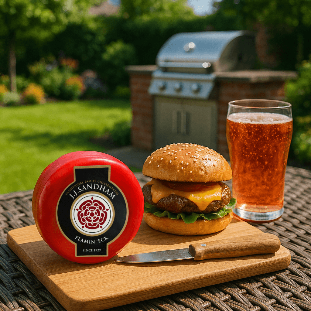 Flamin Eck Chilli Cheddar Cheese by JJ Sandham, 200g