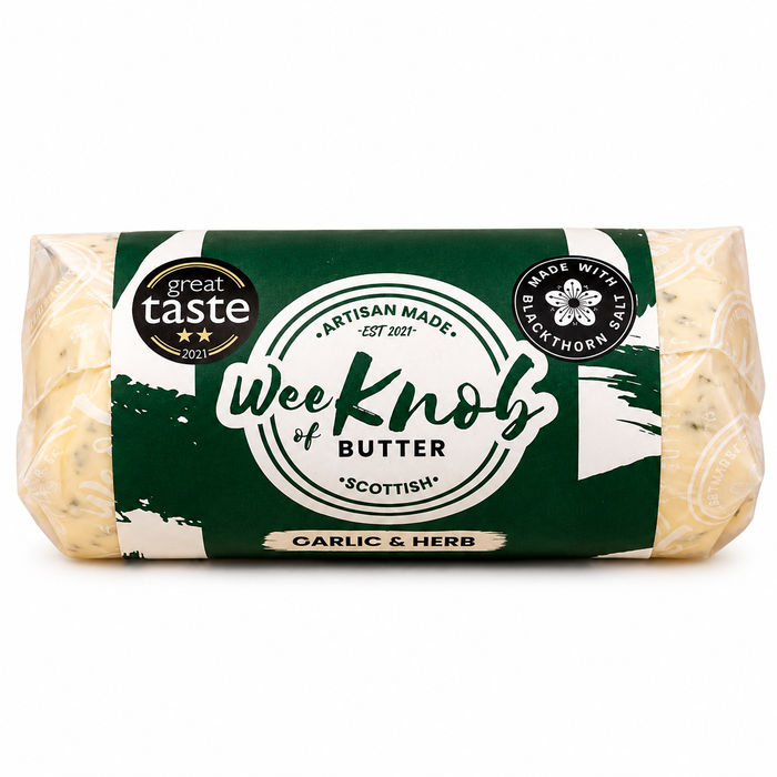 Wee Knob Garlic & Herb Butter 100g
