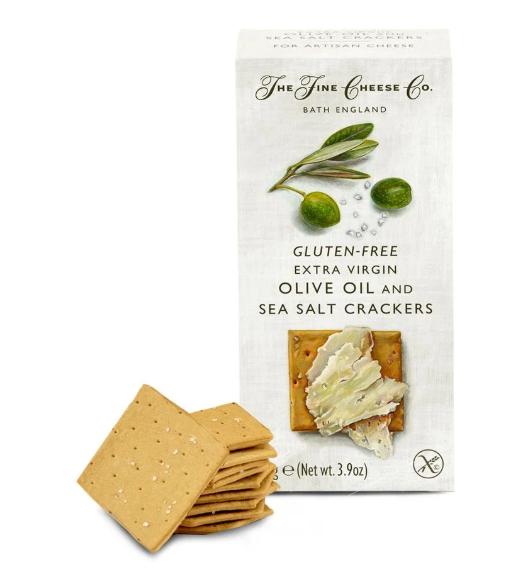 Gluten-Free Extra Virgin Olive Oil and Sea Salt Crackers 100g