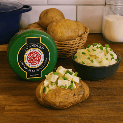 Lancashire and Spring Onion Cheese