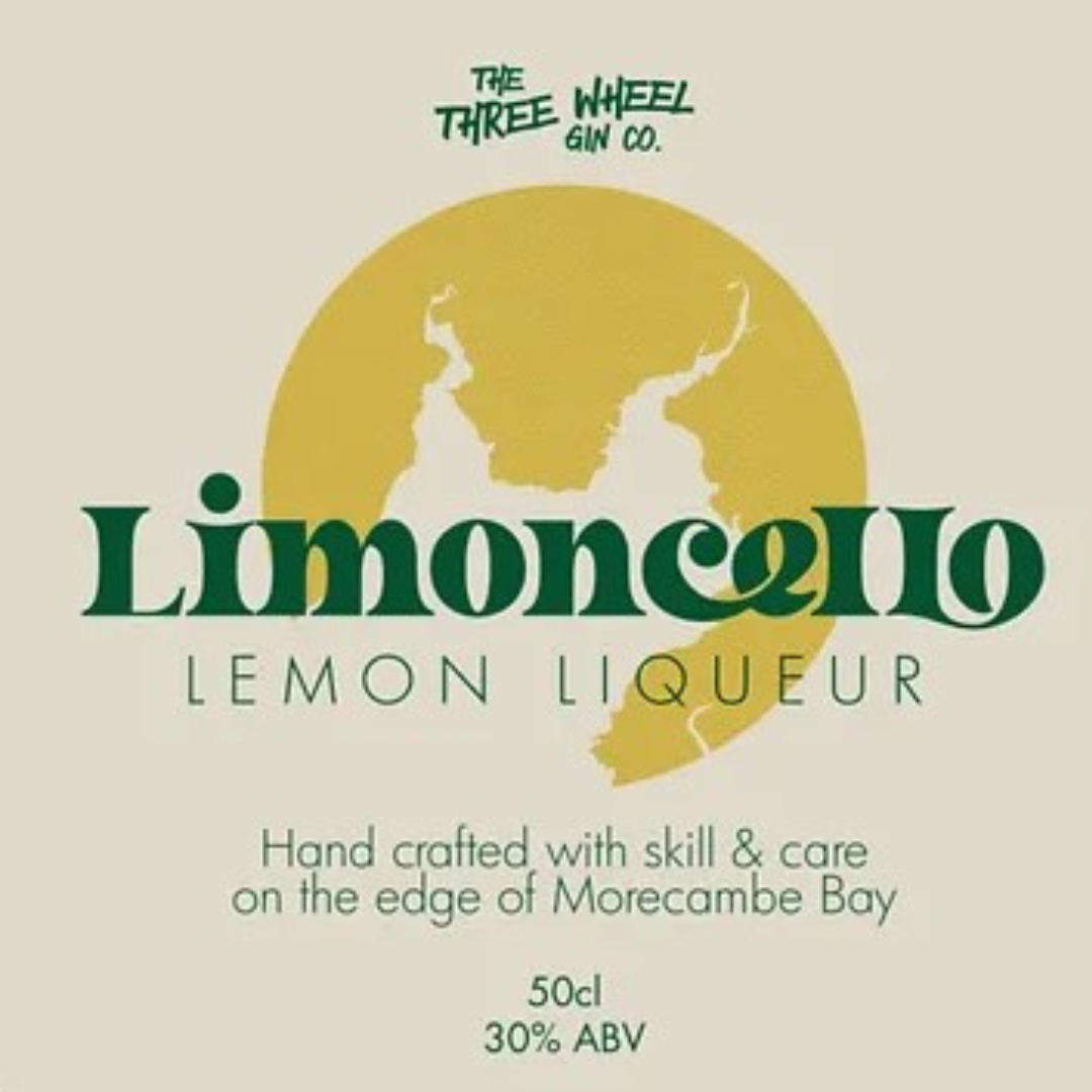 Three Wheel Gin Co Limoncello, 50cl