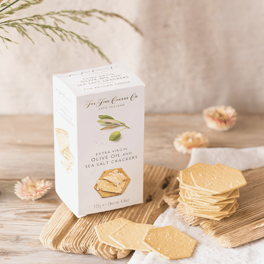 Extra Virgin Olive Oil & Sea Salt Crackers 125g