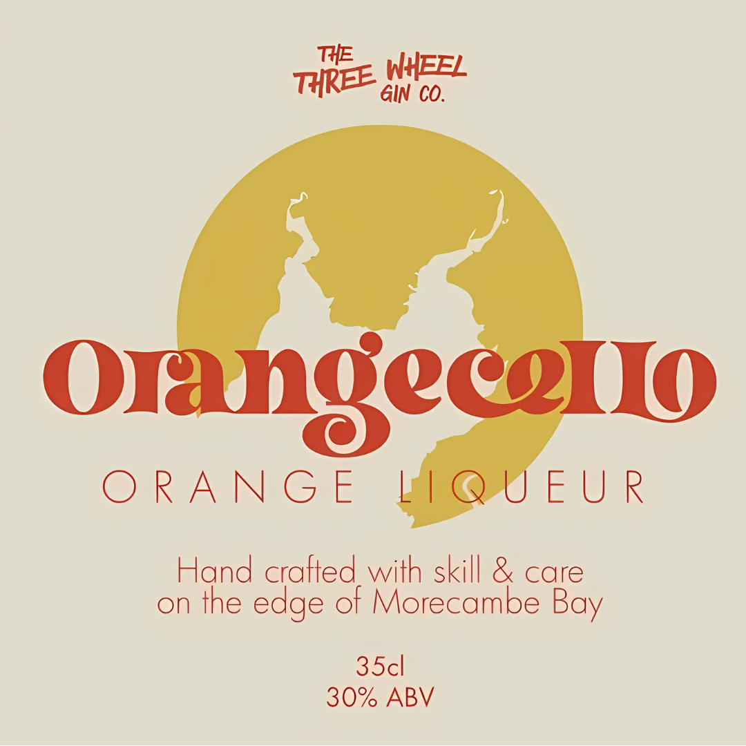 Three Wheel Gin Co Orangecello, 35cl