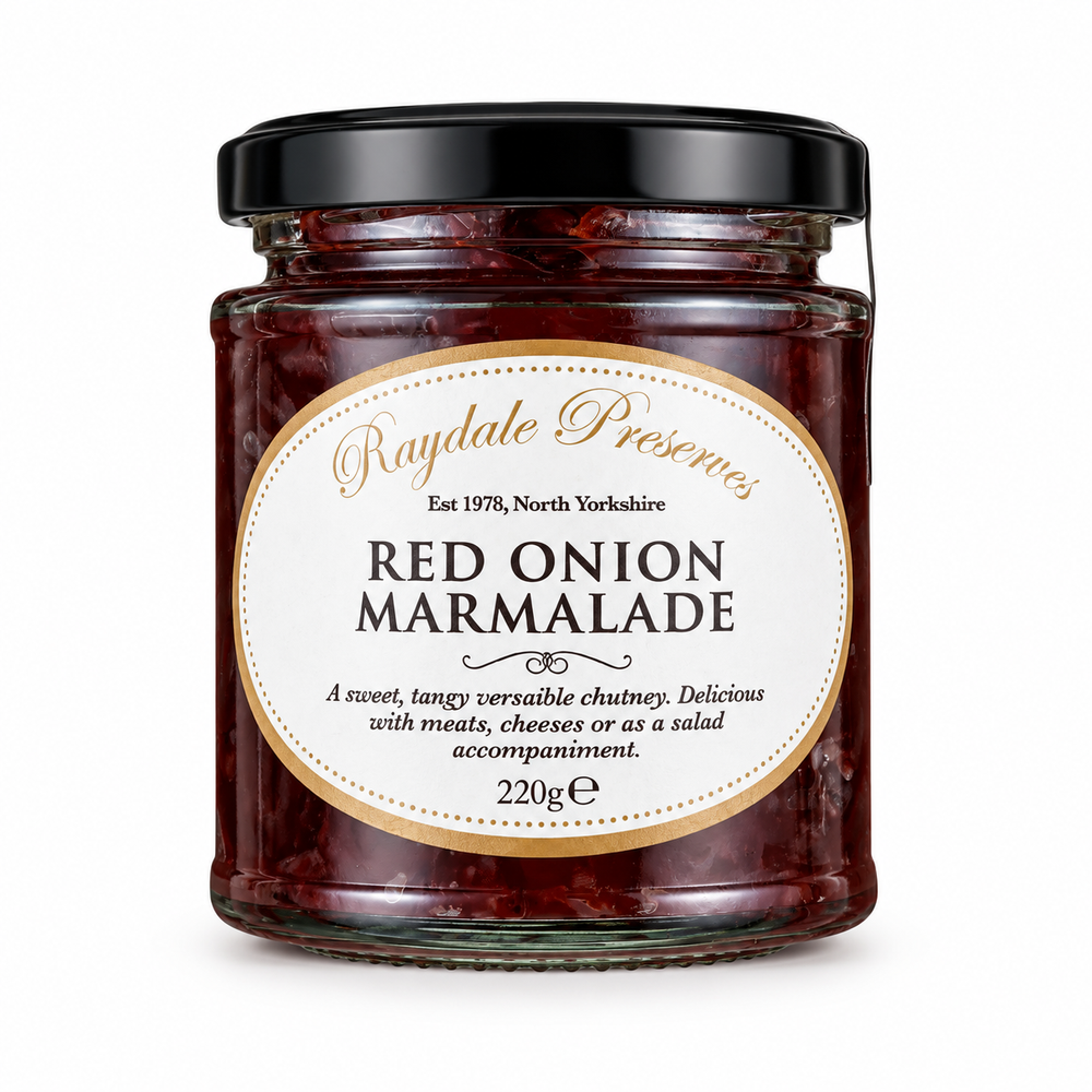 Red Onion Marmalade by Raydale Preserves, 220g