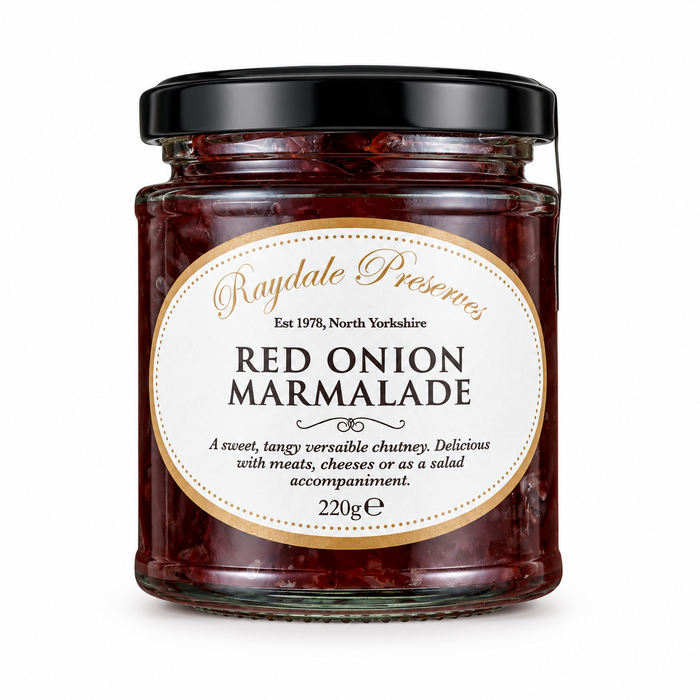 Red Onion Marmalade by Raydale Preserves, 220g