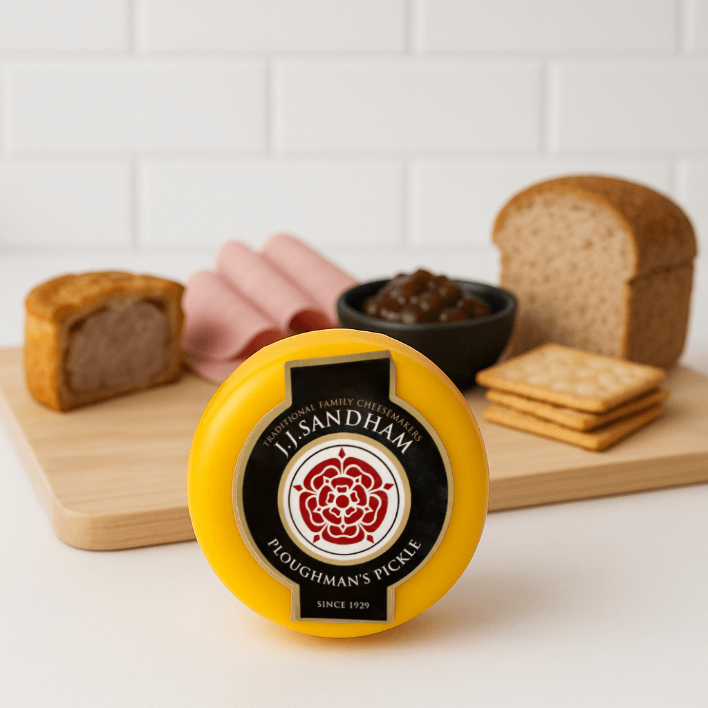 Ploughmans Pickle Cheddar Cheese by JJ Sandham, 200g