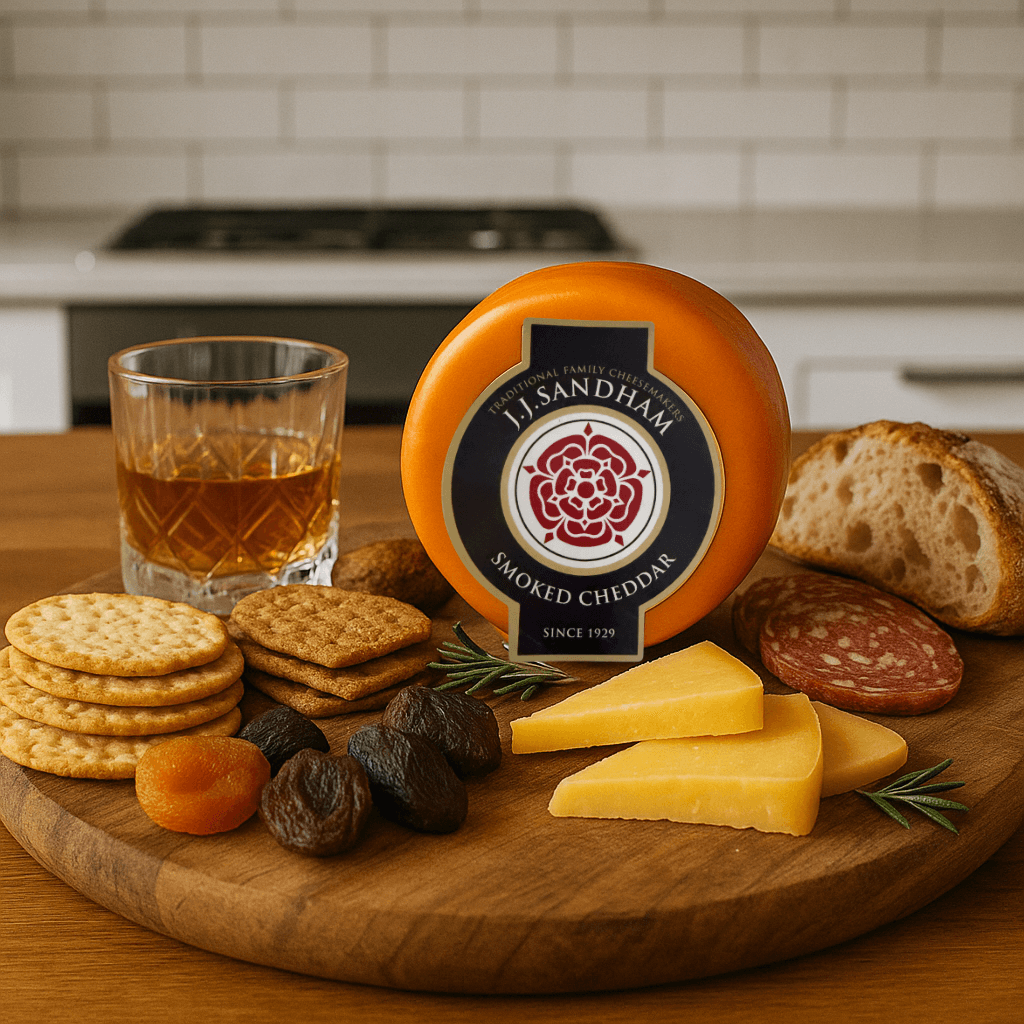 Smoked Cheddar Cheese by JJ Sandham, 200g