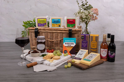 The Lancy Cheese Box Hamper with Wine or Beer