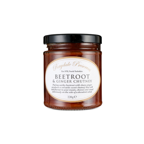 Raydale Preserves Beetroot & Ginger Chutney, 220g