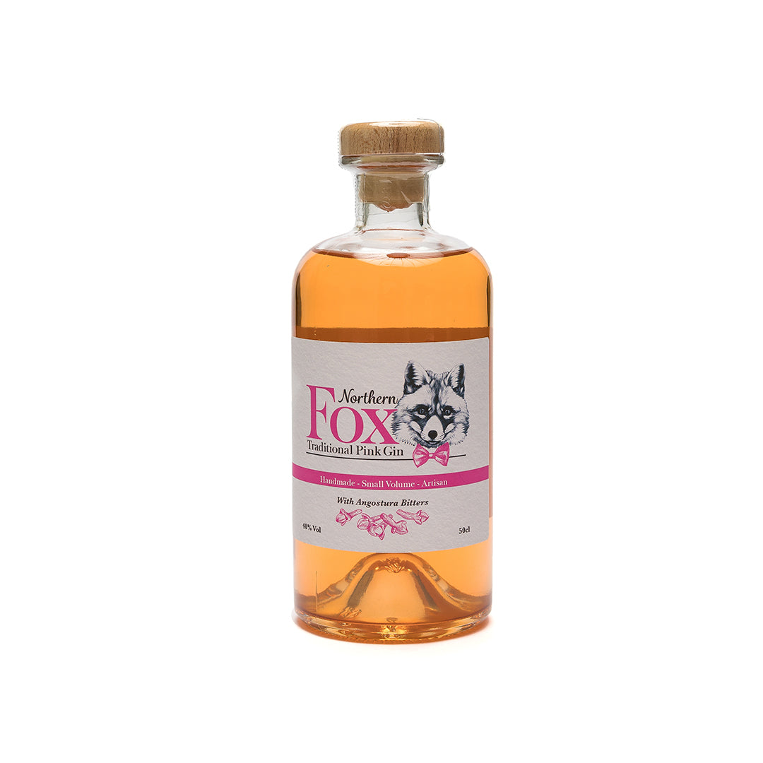 Northern Fox Traditional Pink Gin, 50cl