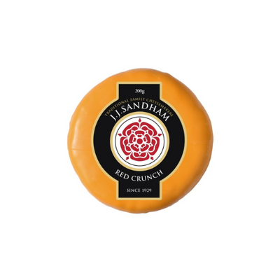 JJ Sandham Red Crunch Red Leicester Cheese, 200g