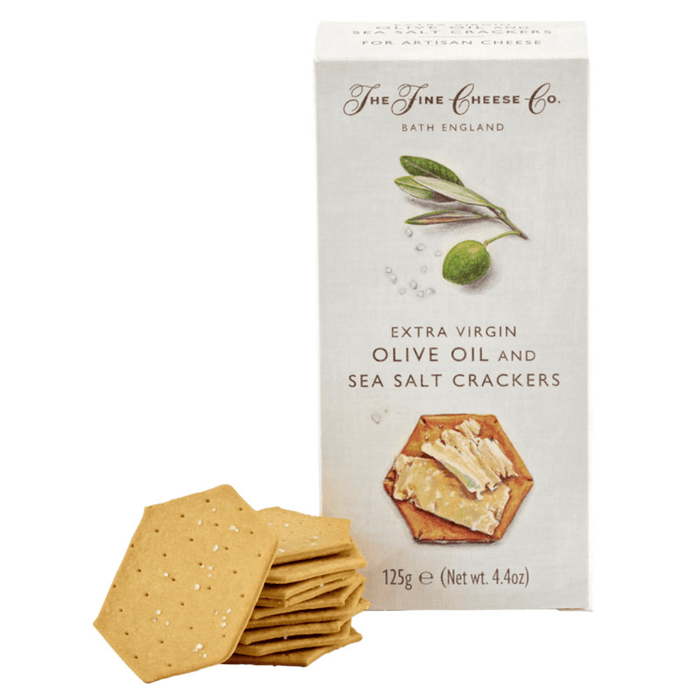 Extra Virgin Olive Oil & Sea Salt Crackers 125g