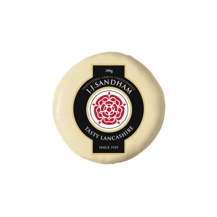 JJ Sandham Tasty Lancashire Cheese Truckle